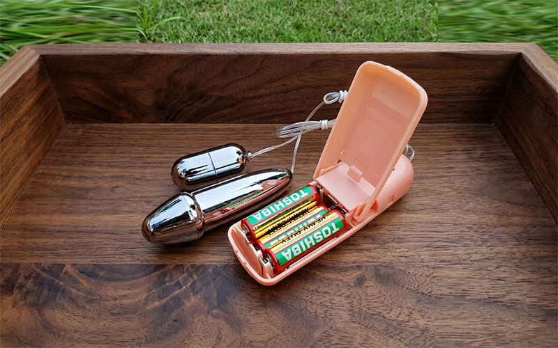 Review Trứng rung tình yêu 2 đầu inox 3 pin  cao cấp